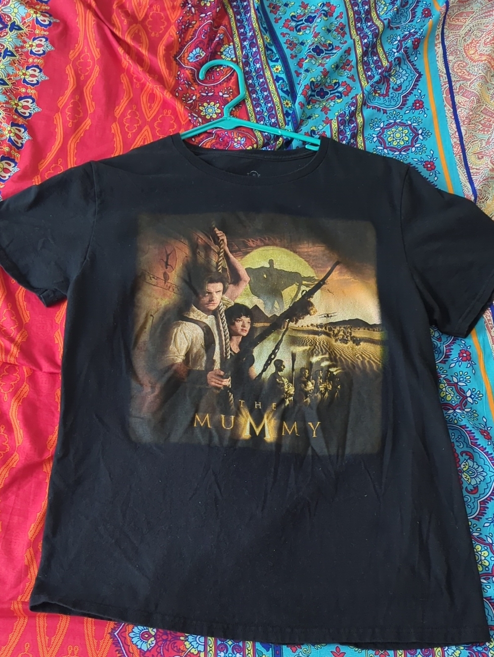 Hot Topic Black The Mummy Movie Graphic Tee